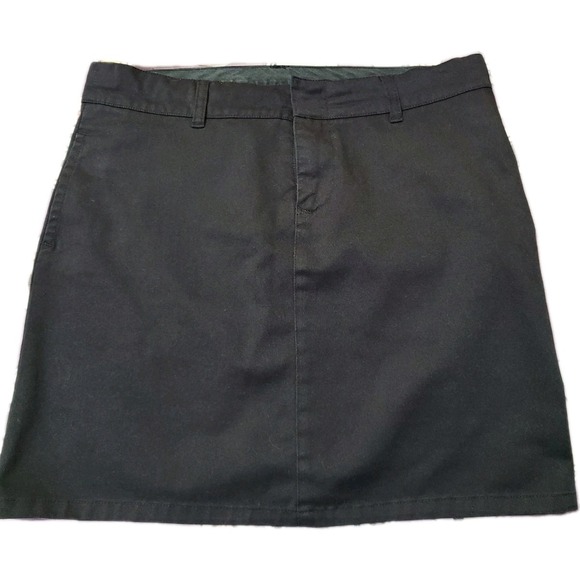 Volcom Women Black Casual Skirt‎ Skateboard Golf Size 5 - Picture 1 of 7